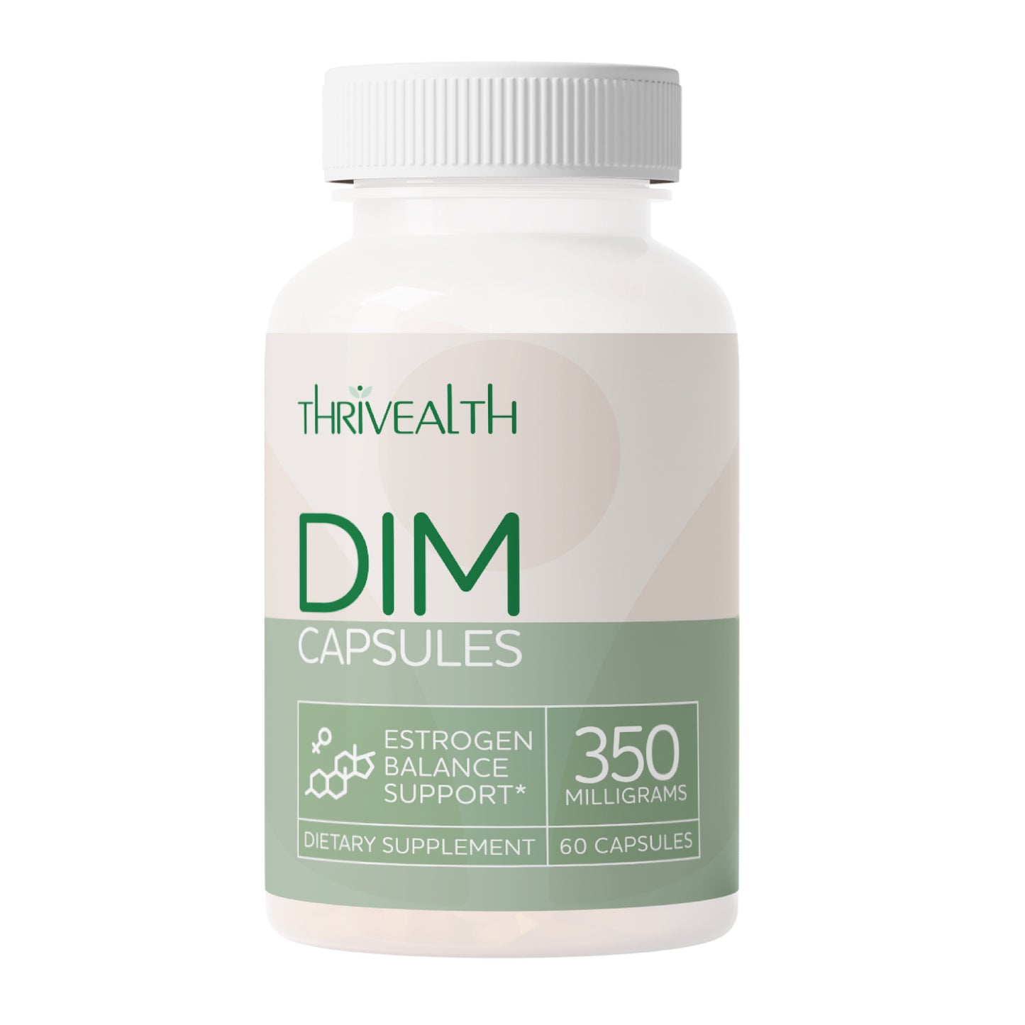 Thrivealth 350mg DIM Estrogen Balance Support Capsules